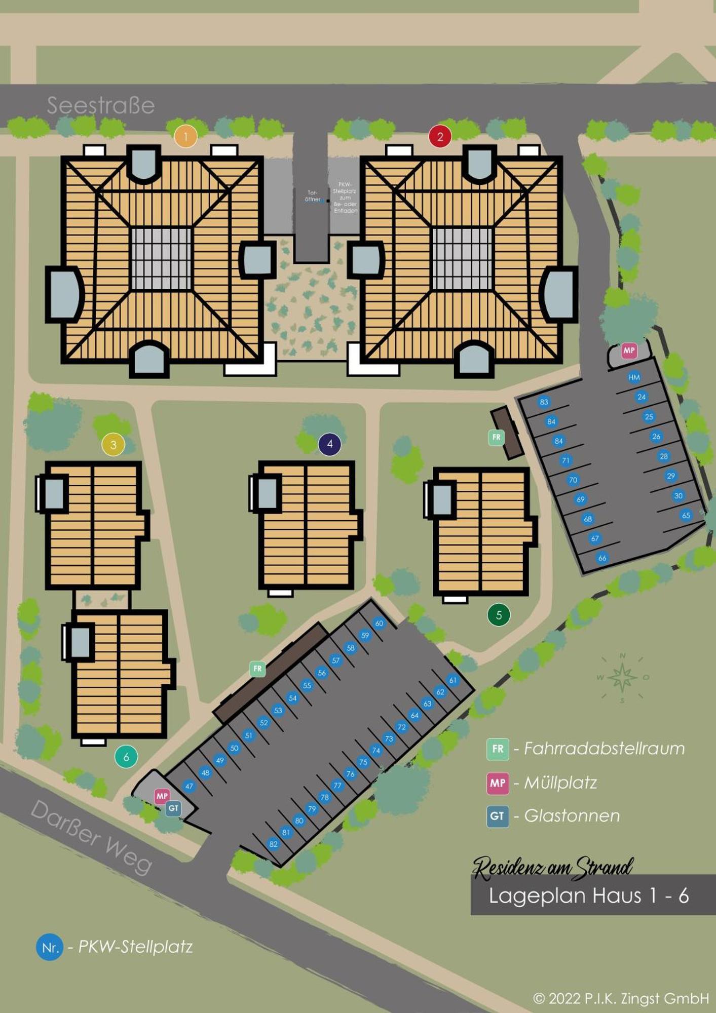 Residenz Am Strand Bernsteinglueck - Wohnung 1-09 青斯特 外观 照片